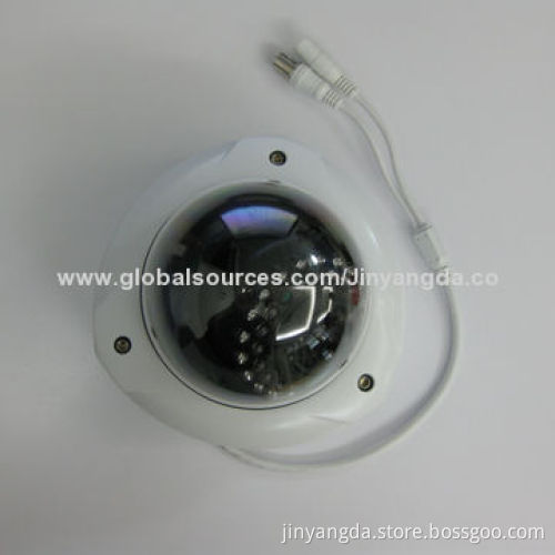 600TVL Metal Case Vandalproof 30pcs LEDs IR/25m 2.8-12mm Lens Zoom Dome Camera